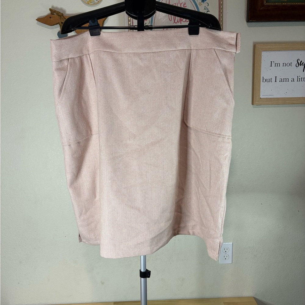 Sweet Salt Women's Pencil Skirt in Soft Pink, xxl